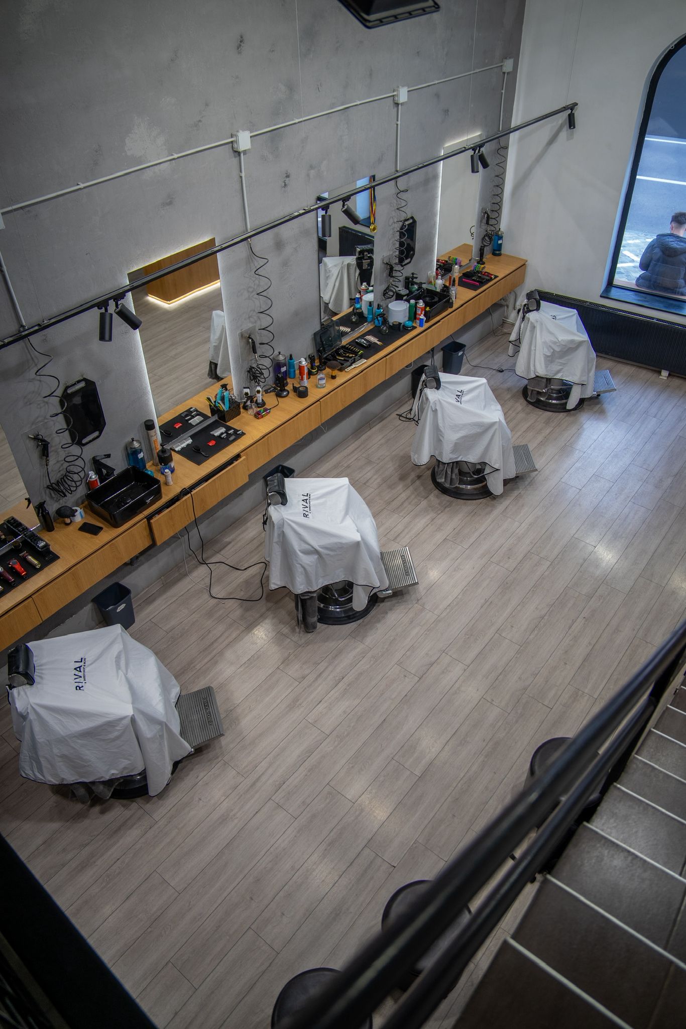 Interior Rival Barbershop